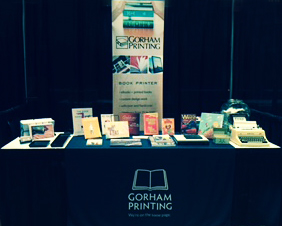 wordstock booth Gorham Printing