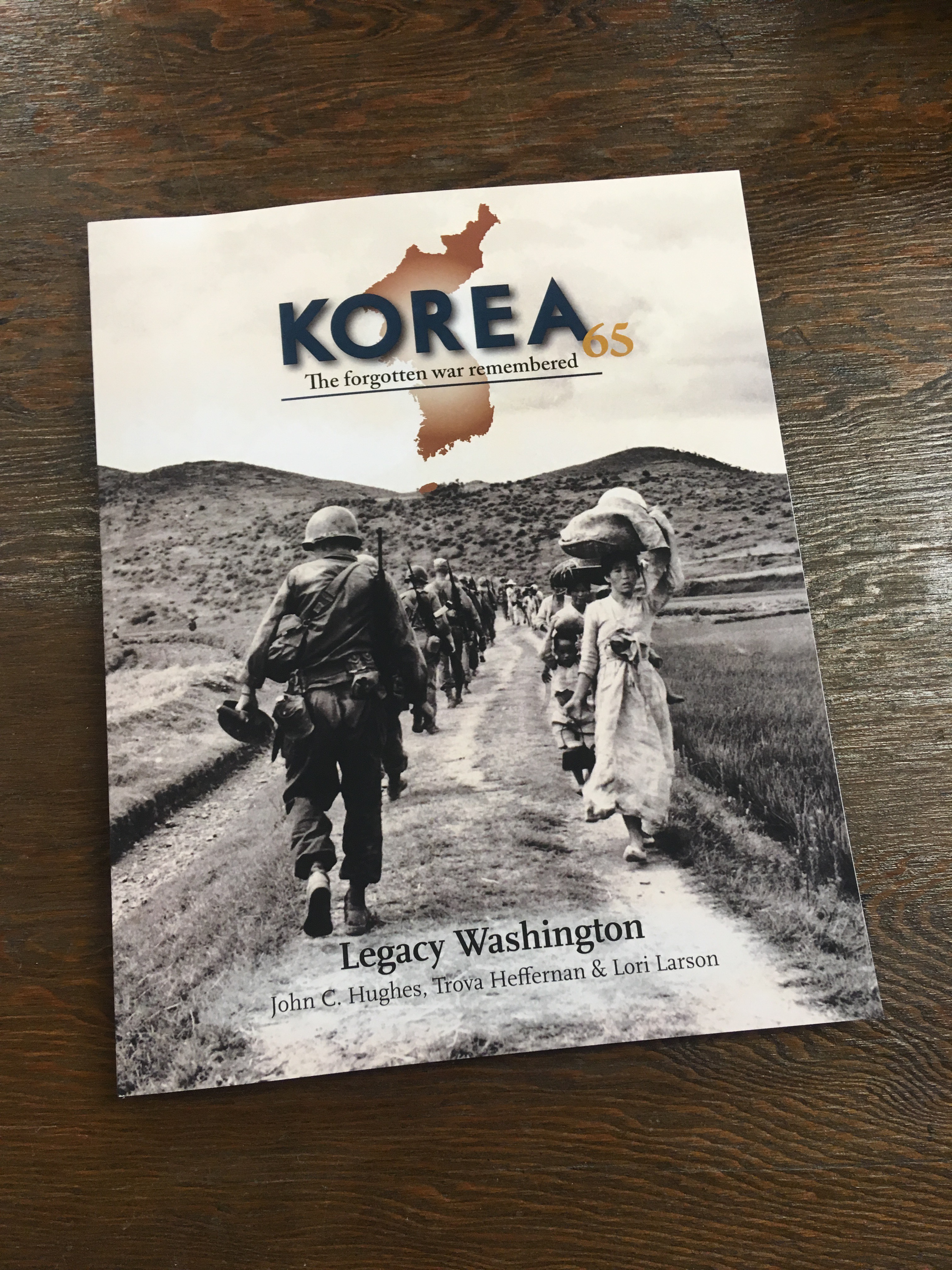 veterans legacy Washington book Gorham Printing