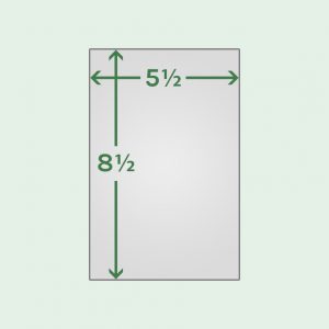 measurement for pocketbooks Gorham Printing