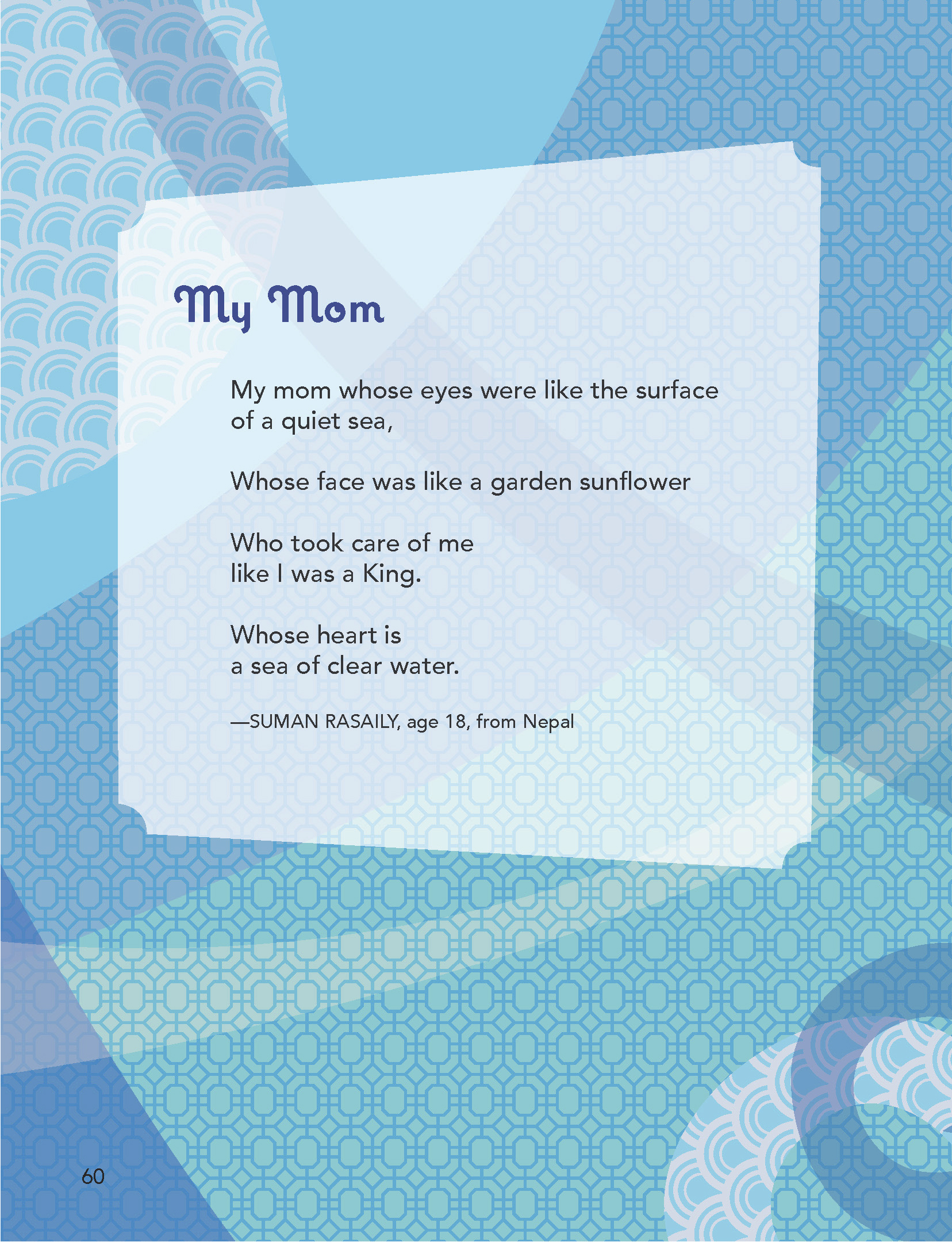 My Mom poetry book printing