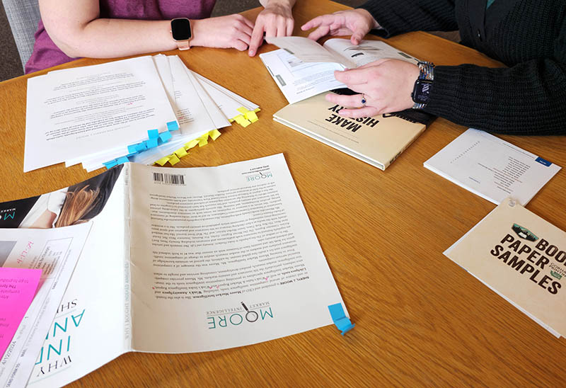 book design consultation