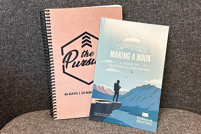 spiral bound sample book